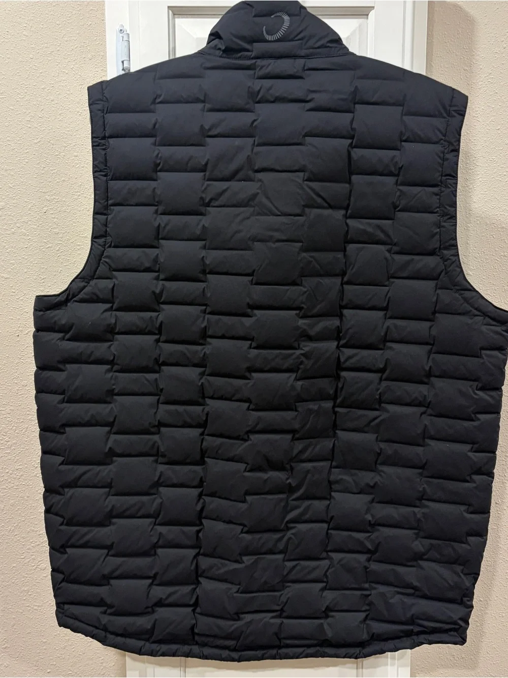 Arkansas Men's Black Quilted Puffer Vest